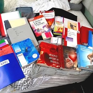 Coach purse RN textbooks